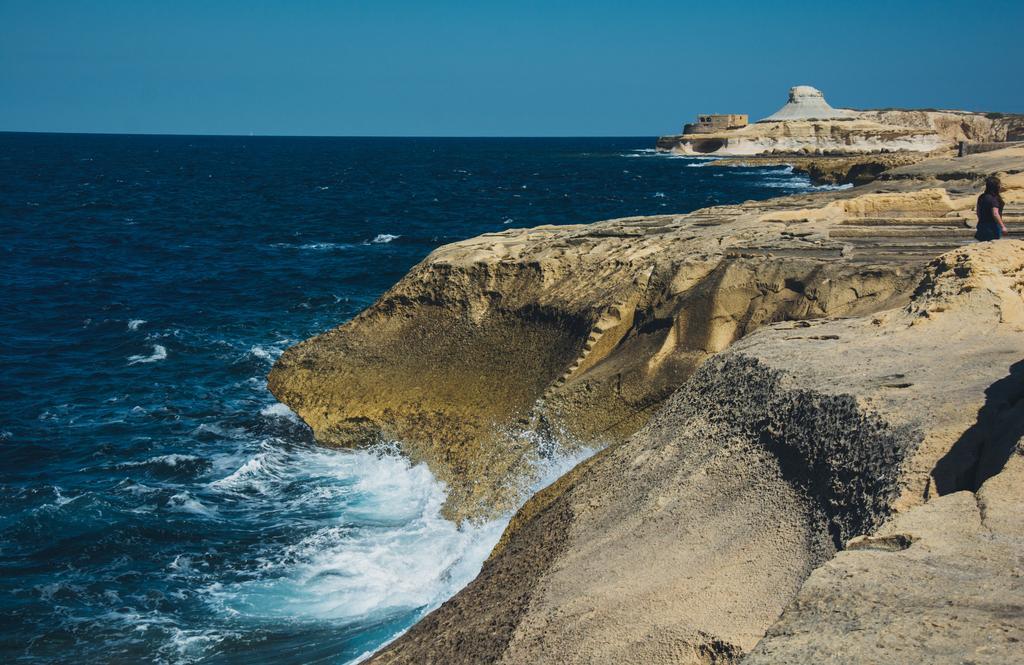 Villa Al Faro B&B Ghammar Bagian luar foto